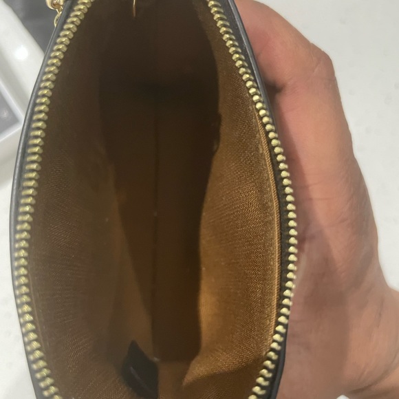 Celine card and card pouch in triomphe black canvas - Picture 8 of 8